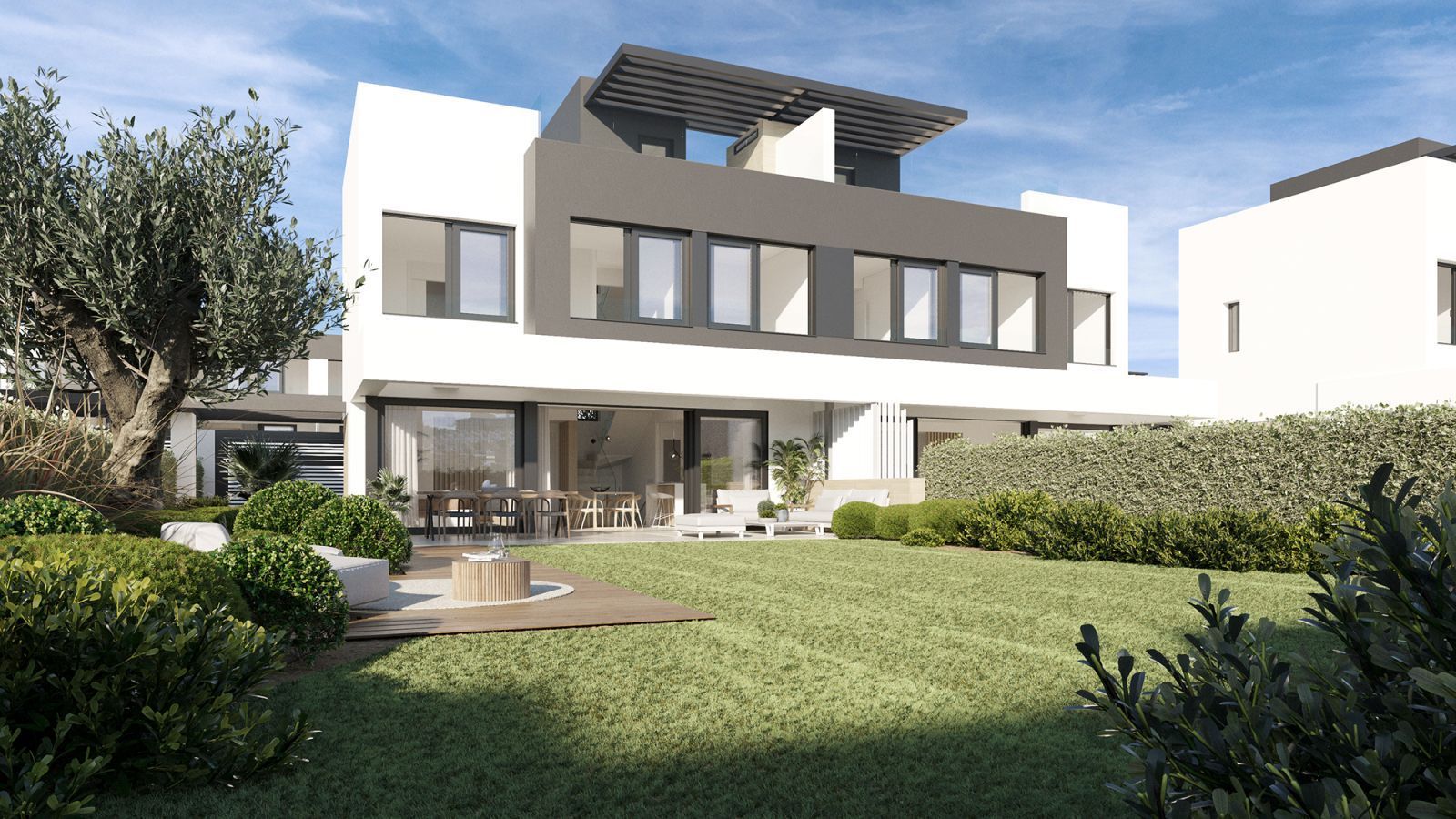 3 Bed Detached Villa in Estepona i Estepona — Rækkehus